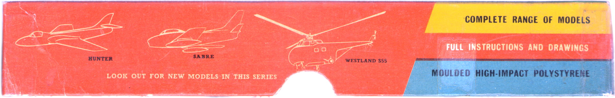 FROG 331P Fairey Gannet, IMA Ltd 1957 edition box wall